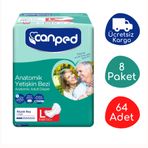 Canped Anatomik Büyük 64 Adet Yetişkin Hasta Ara Bezi