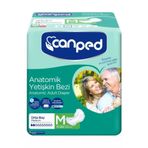 Canped Anatomik Yetişkin Orta Boy M 10 Adet Hasta Bezi