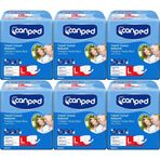 Canped Bel Bantlı Tekstil Yüzey Large-Büyük Boy 84 Adet Yetişkin Hasta Bezi