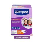 Canped Belbantlı Çocuklar İçin XS 24 Adet Hasta Bezi