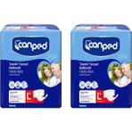 Canped Belbantlı Gece Large Eko 2x14 Adet Hasta Bezi