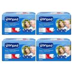 Canped Belbantlı Tekstil Hasta Bezi Büyük Boy L 30lu 4 Paket 120 Adet Yetişkin Kullanıma Uygun