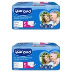 Canped Belbantlı Tekstil Yüzeyli Küçük 2x30 Adet Hasta Bezi Ekstra