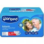 Canped Belbantlı Yetişkin Hasta Bezi Large Büyük Tekstil Yüzey 23 Adet