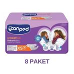 Canped Çocuklar İçin XS 8x30'lu Paket Belbantlı Hasta Bezi