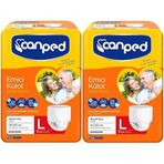 Canped Emici Külot Hasta Bezi 2'li Set Toplam 16 Adet