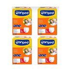 Canped Emici Külot Hasta Bezi, Büyük Boy (L), 56 Adet (4 Paket)