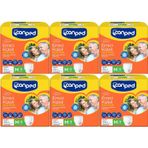 Canped Emici Külot Hasta Bezi M, Orta Boy 85-125 cm, 54 Adet (6 Paket x 9)