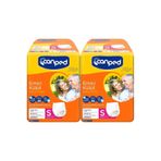 Canped Emici Külot Hasta Bezi S Küçük, 60-90 cm Bel Ölçüsü, 18 Adet (2PK*9)