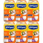 Canped Emici Külot Hasta Bezi XL, Ekstra Büyük Boy, 130-170 cm Bel Ölçüsü, 42 Adet (6 Paket)