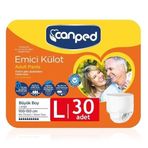 Canped Emici Külot L Beden, 100-150 cm Bel Ölçüsü, 30 Adet