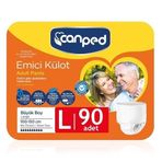 Canped Emici Külot L Beden 90 Adet, 100-150 cm Bel Ölçüsü