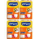 Canped Emici Külot L Beden Büyük Boy Hasta Bezi 120 Adet 4X30 Paket