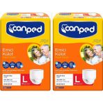 Canped Emici Külot L Beden Büyük Boy Hasta Bezi 60 Adet 2X30 Paket