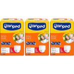 Canped Emici Külot L Beden Büyük Boy Hasta Bezi 90 Adet 3X30 Paket