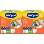 Canped Emici Külot M Beden Orta 2x9 18 Adet Yetişkin Hasta Bezi