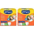 Canped Emici Külot Orta Boy 2×9'lu Hasta Bezi