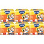 Canped Emici Külot Pants Hasta Yetişkin Bezi, L Beden, Büyük Boy, 84 Adet (6 Paket x 14)