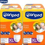 Canped Emici Xl Extra Large 16 Adet 2x8 Külot Hasta Bezi