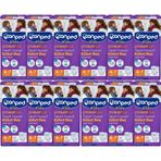 Canped Kids Tekstil Yüzeyli 4-7 Yaş 17-30 kg 108 Adet Külot Bez