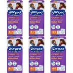 Canped Kids Tekstil Yüzeyli 4-7 Yaş 17-30 kg 54 Adet Külot Bez