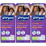Canped Kids Tekstil Yüzeyli 8-15 Yaş 27-57 kg 24 Adet Külot Bez