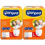 Canped Large 30 Adet x 2 Paket Emici Külot
