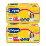 Canped Lohusa Pedi 2 Paket 20 Adet Normal/Orta (M-Medium) Beden ile Gün Boyu Koruma