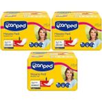 Canped Mesane Pedi Large 10'lu 3 Paket - Beyaz