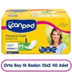 Canped Mesane Pedi M Beden Orta 10X2 20 Adet