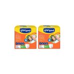 Canped Orta Boy Hasta Bezi (M) 9'lu Emici Külot, 85-125 cm, Set of 2
