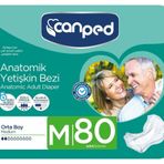 Canped Orta (M) 80 Adet Anatomik Yetişkin Hasta Bezi