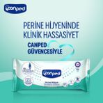 Canped Perine Bölgesi Temizleme Havlusu 50 Li - - - Standart