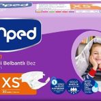 Canped Tekstil Yüzeyli Belbantlı Ekstra Küçük Boy (XS) – 180 Adet