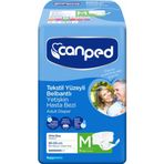 Canped Tekstil Yüzeyli Belbantlı Orta 9 Adet Hasta Bezi