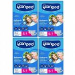 Canped Tekstil Yüzeyli Belbantlı Yetişkin Hasta Bezi Küçük S Small 36 Adet 50-90 CM