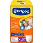 Canped XL Emici Külot 24'lü 5 Adet Koku Önleyici ve Islaklık Göstergeli Hasta Bezi