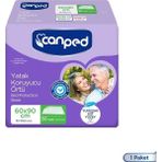 Canped Yatak Koruyucu Örtü 60X90CM Tekli Paket Yumuşak Üst Yüzey ile Konforlu Kullanım