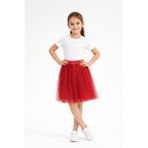 Cansın Mini Kırmızı Kız Çocuk Esnek Bel Tütü Etek 23849