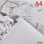 Canson 1557 200 gr A4 10 Adet Çizim Kağıdı