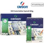 Canson 1557 Spiralli 180 gr Eskiz Defteri