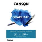 Canson 5781734 Graduate A4 250 gr 20 Yaprak Sulu Boya Blok