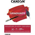 Canson A3 Graduate 20 Yaprak 290 gr Yağlı Boya ve Akrilik Resim Defteri