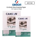 Canson Ca Grain Grey Drawing Paper 30 Yaprak 250 gr Defter