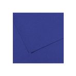 Canson Dokulu Mavi Mi-Teintes 50x65 cm 160 gr Blu 595 10'lu Fon Kartonu
