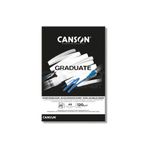 Canson Graduate Cangrad Siyah 20 Sayfa A5 120 gr Çizim Bloğu