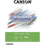 Canson Graduate Dessın Beyaz 30 Sayfa A3 160 gr Çizim Bloğu