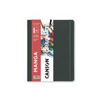 Canson Graduate Manga Paper, Hard Cover Art Journal, 8.5x11 inç, 40 Yaprak - İllüstrasyon için Sanatçı Kağıdı, Karakter Çalışmaları, Çizgi Roman