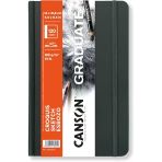 Canson Graduate Sert Kapaklı Çizim Defteri 120Gr 14X21,6 120 Sayfa / 60 Yaprak
