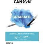 Canson Graduate Suluboya Defteri A5 250GR 20 Yaprak - Karışık-Çok Renkli - standart